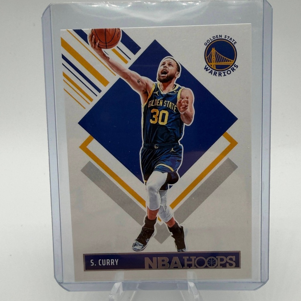 Stephen Curry 2024-25 Panini NBA Hoops Tribute Golden State Warriors Card 282